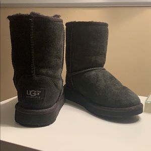 Black UGG boots